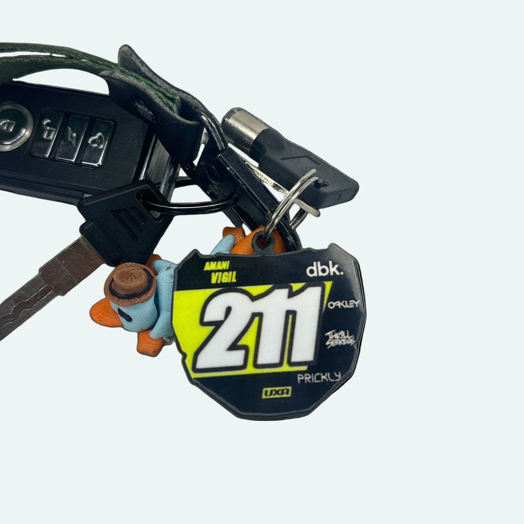 Keychain For Mini Plate