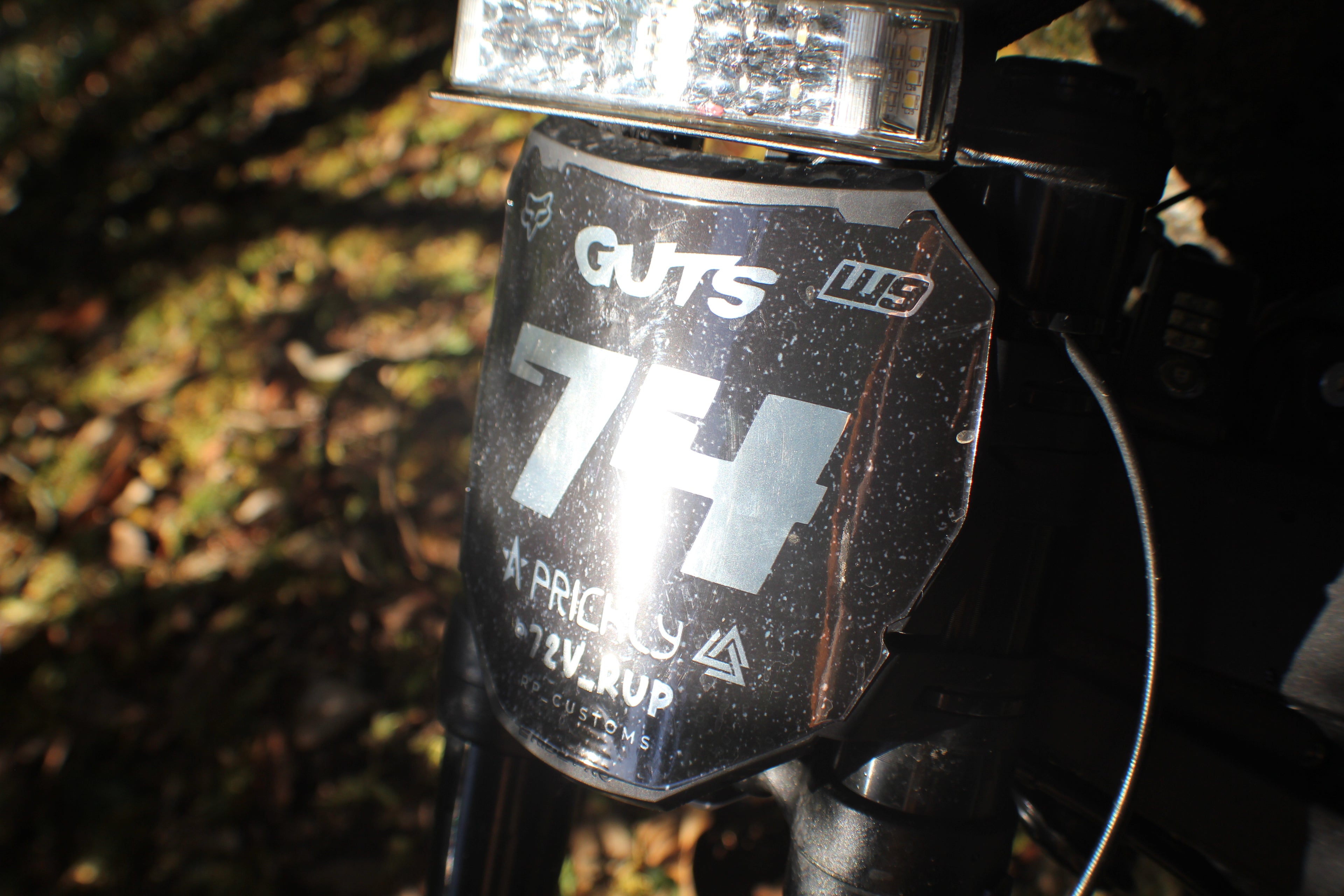 Custom ODI Plate Decal