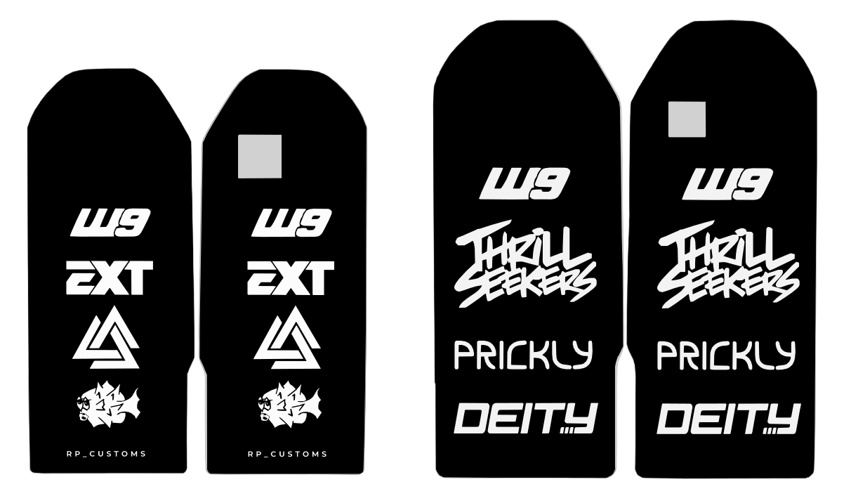 Custom Fork Guard Decals
